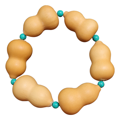 小葫芦手串天然文玩特小草里金