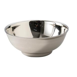 304不锈钢拉面碗家用大碗个人专用大饭碗食品级大号汤碗大汤面碗