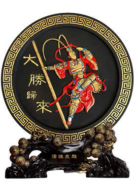 斗战胜佛齐天大圣归来摆件孙悟空大胜奖杯玄关柜办公室书桌装饰品