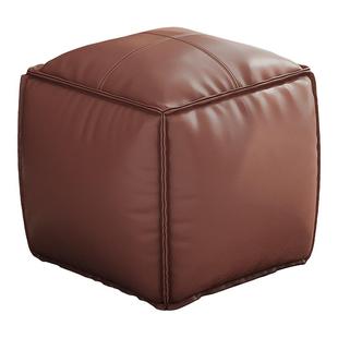 收纳坐墩闲置旧衣服填充收纳懒人沙发罩换鞋凳矮凳客厅卧室收纳袋