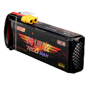 豹牌特训版锂电池 7200MAH 2S 50C高性价 更稳定 更安全