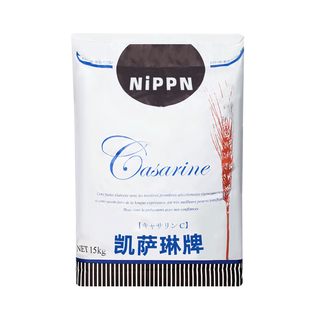 日本进口NIPPN凯萨琳高筋粉15kg面包粉凯瑟琳烘焙高筋面粉吐司