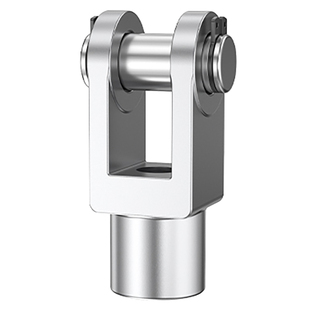 SC气缸安装配件附件CA单CB双耳环底座FA法兰板固定支架I/Y型接头