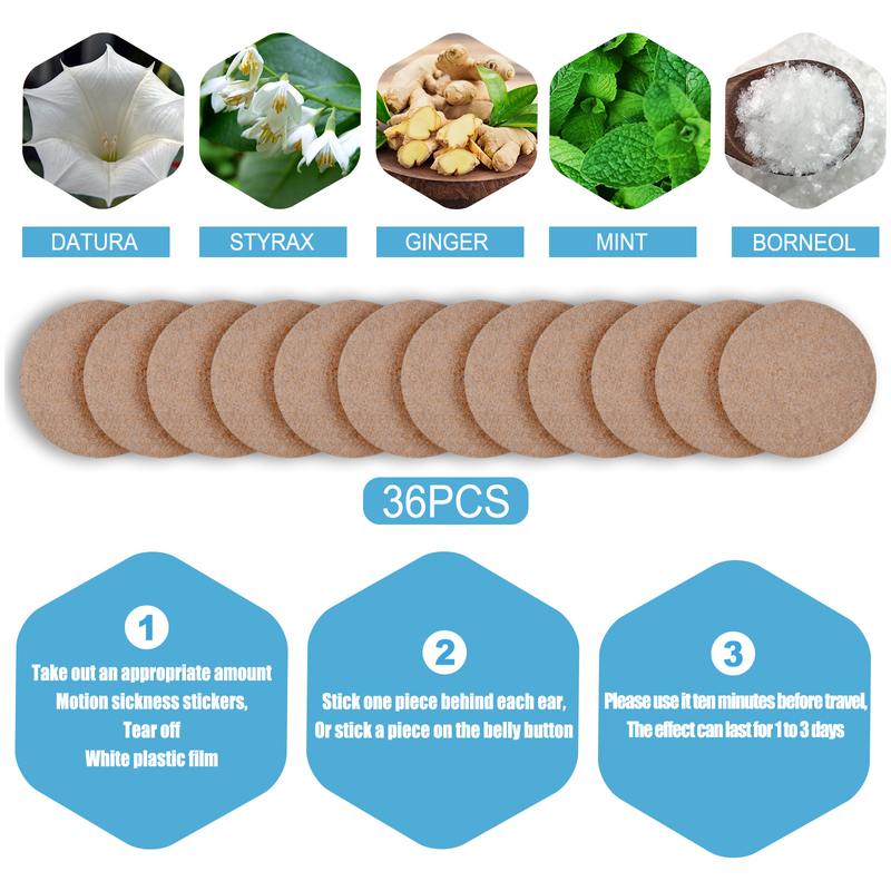 SouthMoon晕车贴晕车晕机旅行提神醒脑晕车贴晕船贴耳根太阳穴