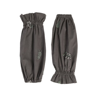 袖套女2025新款冬高级感办公室上班耐脏套袖长厨房护袖纯棉防泼水