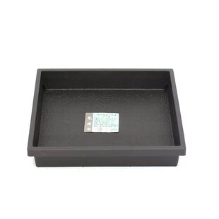 花博士树脂正方形花盆托盘加厚家用大承重多肉月季花盆底托接水盘