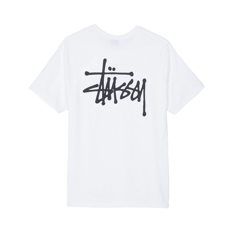 stussy经典款情侣短袖