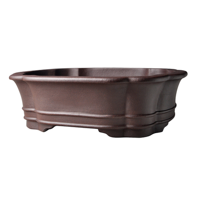 宜兴紫砂花盆中国风马槽盆景盆