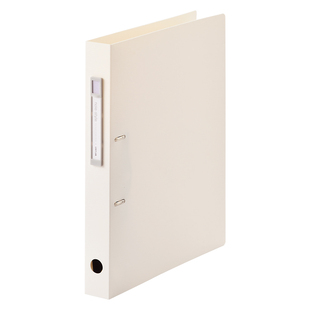 日本LIHITLAB.喜利NOIE-STYLE2孔D型A4办公文件夹资料夹档案夹两孔打孔夹