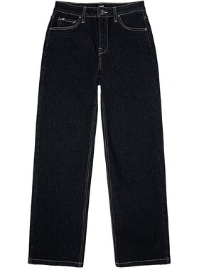 【张凌赫代言】Lee26秋冬新品429直筒牛仔裤不易褪色清水洗女潮流