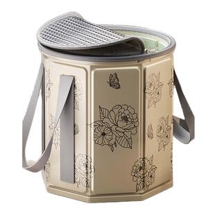 养生泡脚桶过腿保温家用折叠便携洗脚盆360°锁温加厚过膝泡脚袋