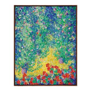 新品 巴特勒《伯爵花园》数字油画现代版画背景墙客厅玄关装饰画