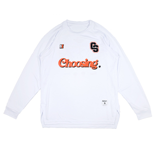 Masterape联名初心CHOOSING运动速干宽松篮球训练美式长袖投篮服