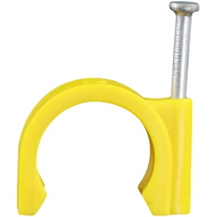 PVC线管边卡水泥墙钉国标特种钢钉管卡U型钉卡16 20 25 32 40 50