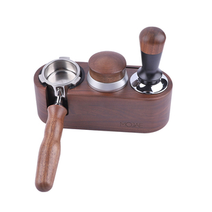 德龙em450咖啡机无底增压手柄咖啡51mm压粉器布粉压粉座套装配件