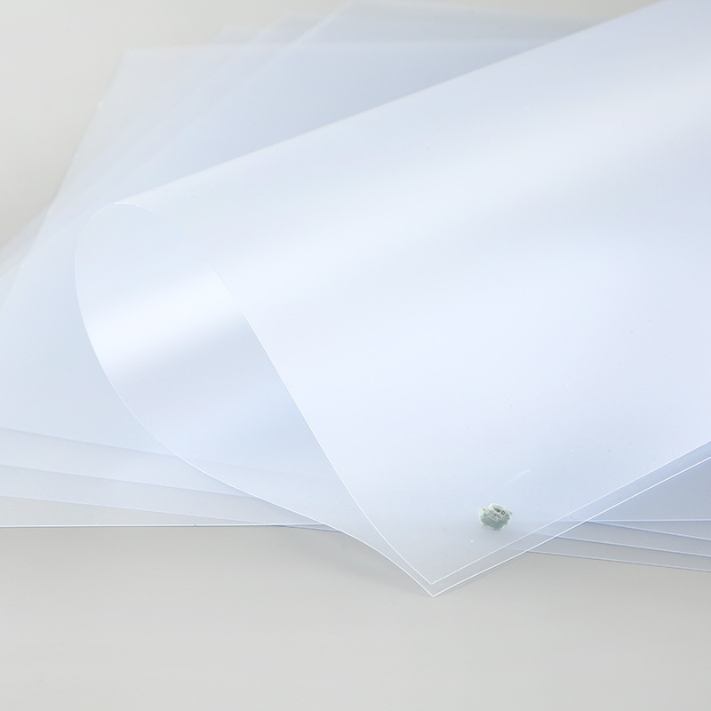 pvc磨砂片透明板PVC透明塑料板pvc硬板PVC塑料片防静电透明磨砂