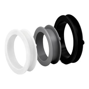 双面橱柜开孔封边圈孔洞装饰盖柜子开孔装饰圈50穿线孔盖下水护圈