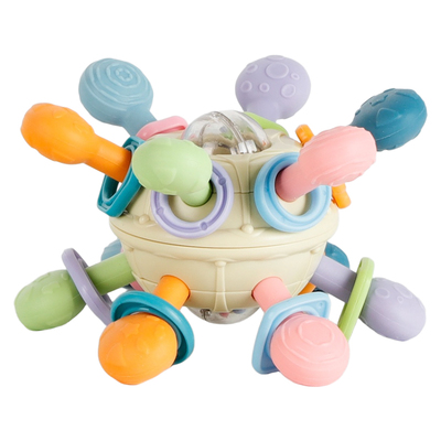 高能鹦鹉玩具软胶啃咬球发泄解压