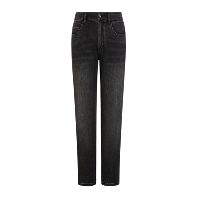 VJC新款男装时尚水洗磨白牛仔裤