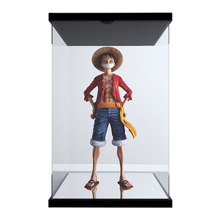 透明亚克力展示盒适用乐高动漫积木盲盒街景收纳盒模型手办防尘罩