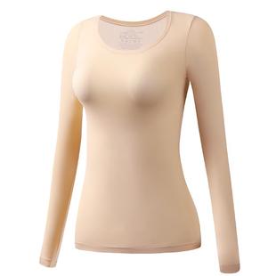 超薄隐形美肤肌底衣女士保暖内衣发热打底衫秋衣秋裤套装2025新款