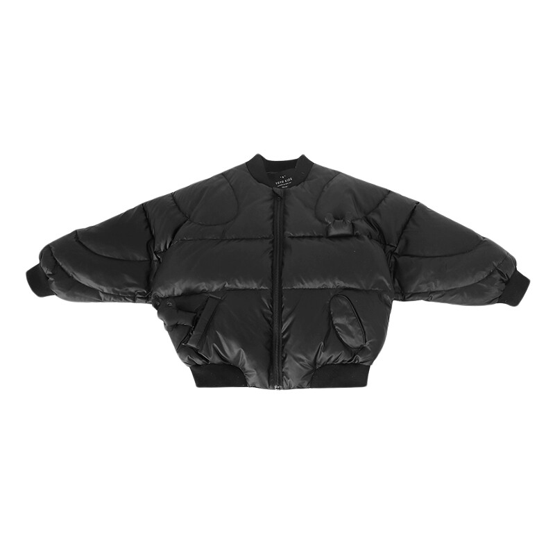 男童洋气加厚羽绒外套棒球服