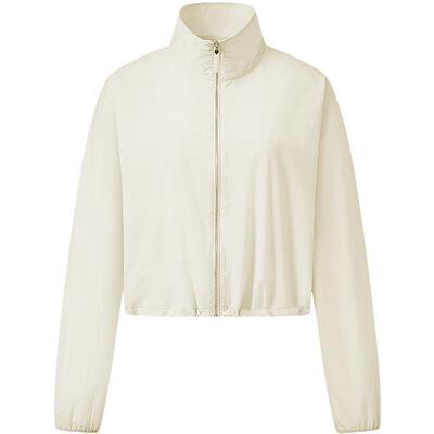 【轻奢醋酸缎】波司登2026春新款女高智简约功能外套立领短款通勤