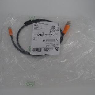 议价全新原装EVC216德国IFM易福门M8转M12公母头连接线缆0.6M直插
