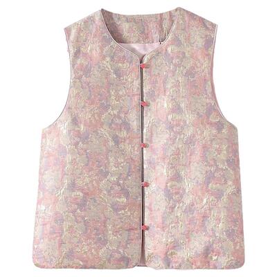 新中式马甲春秋新款时尚洋气外套