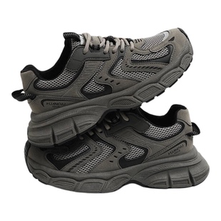 环球银色老爹鞋女鞋冬季加绒保暖轻便软底超轻防滑透气休闲运动鞋