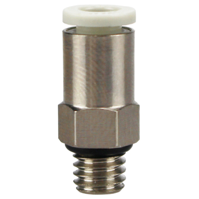 白色微型迷你PC气管快插接头M3M4