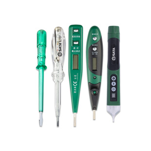 世达测电笔感应测断线电压漏电家用数显验电笔62501 62502 62601