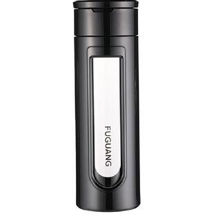 富光玻璃杯高硼硅商务男士泡茶水杯茶水分离办公便携带提手杯子