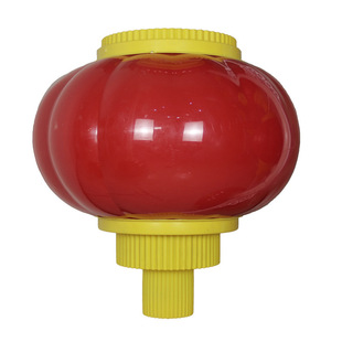 亚克力灯笼亮化工程 户外大红塑料中秋国庆防水太阳能景观LED路灯