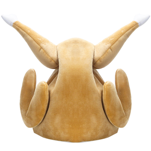 会动的鸡腿帽子搞怪可爱送朋友生日礼物抖音同款网红沙雕头套道具