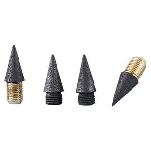 永恒铅笔头替换笔头尖按动合金黑科技写不完不用削金属无墨水学生