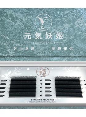 四叶草睫毛细软不散根B/C/D翘