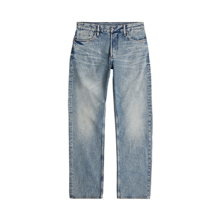 G-STAR RAW25冬新修饰腿型Dakota直筒5口袋通勤男牛仔裤潮D23691