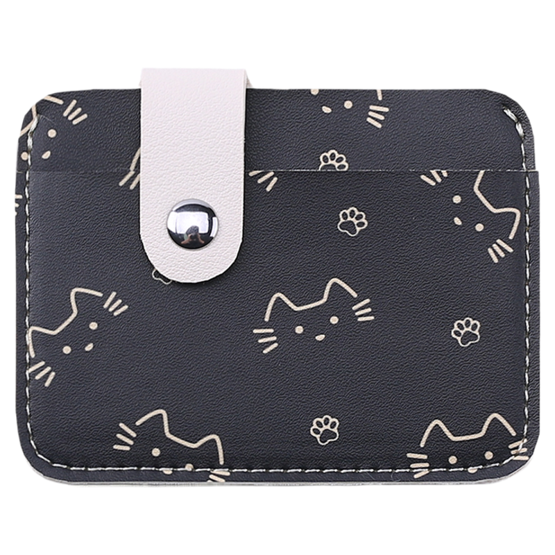 可爱猫咪卡包女2025新款一片式驾驶证套卡夹多卡位轻薄证件收纳包