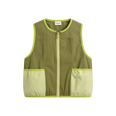 redcopper童装工装大口袋马甲