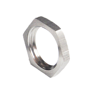 蓝江LAND 304不锈钢锁紧螺母内螺纹连接金属背母防水锁紧接头螺帽