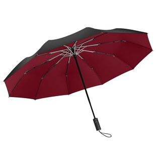 【清仓特价】easily全自动双层雨伞折叠大晴雨两用男女10骨防风伞