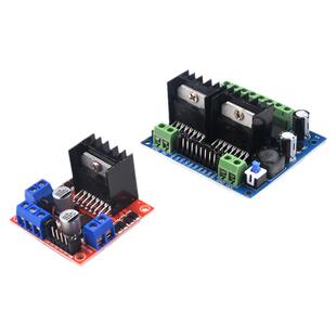 L298N电机驱动板模块直流步进电机马达智能车机器人配件两路/四路