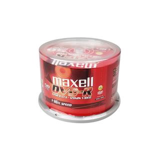 日本Maxell麦克赛尔 DVD+R DVD-R商务金碟刻录光盘光碟空白16速4.7G桶装50片系统盘导航音乐视频案级商务金盘