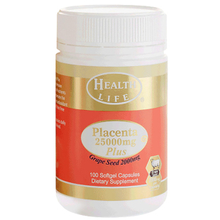 【直邮】新西兰天然高纯羊胎素100粒胎盘澳洲HealthLife海斯康宝