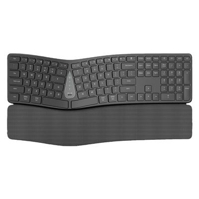 人体工学键盘带护腕可充电静音