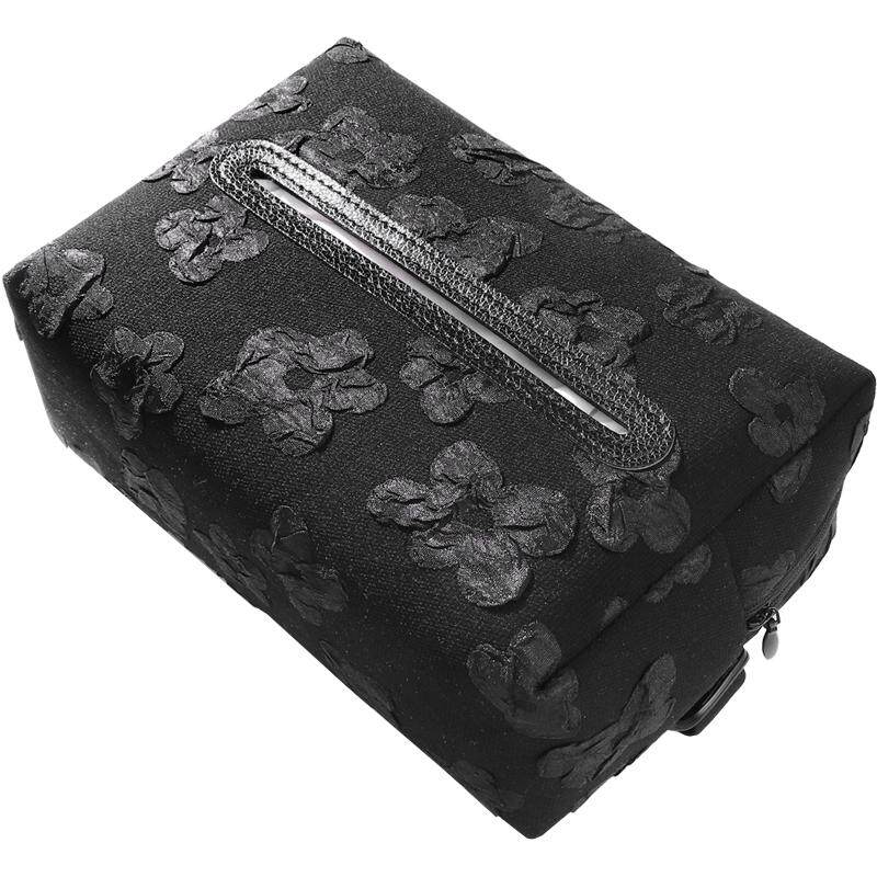 车载纸巾盒高级感26年新款座式新款法式轻奢网红款扶手绑带抽纸盒