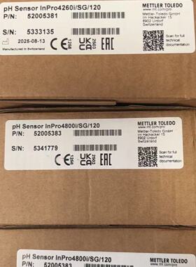 询价-梅特勒托利多pH传感器 InPro4260i/SG/120，