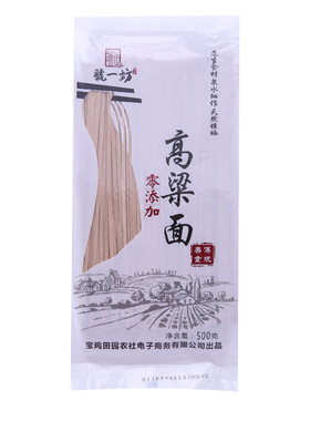 陕西特产农家高粱面条粗粮