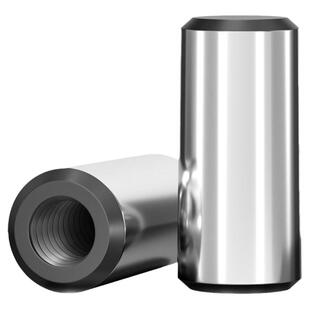 45#钢内螺纹圆锥销GB118加硬攻牙锥度销定位销M6M8M10M12M16M20mm